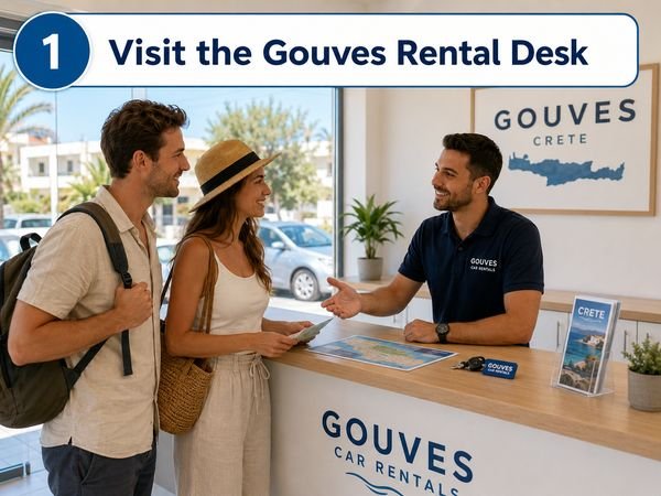 Visit the hire desk